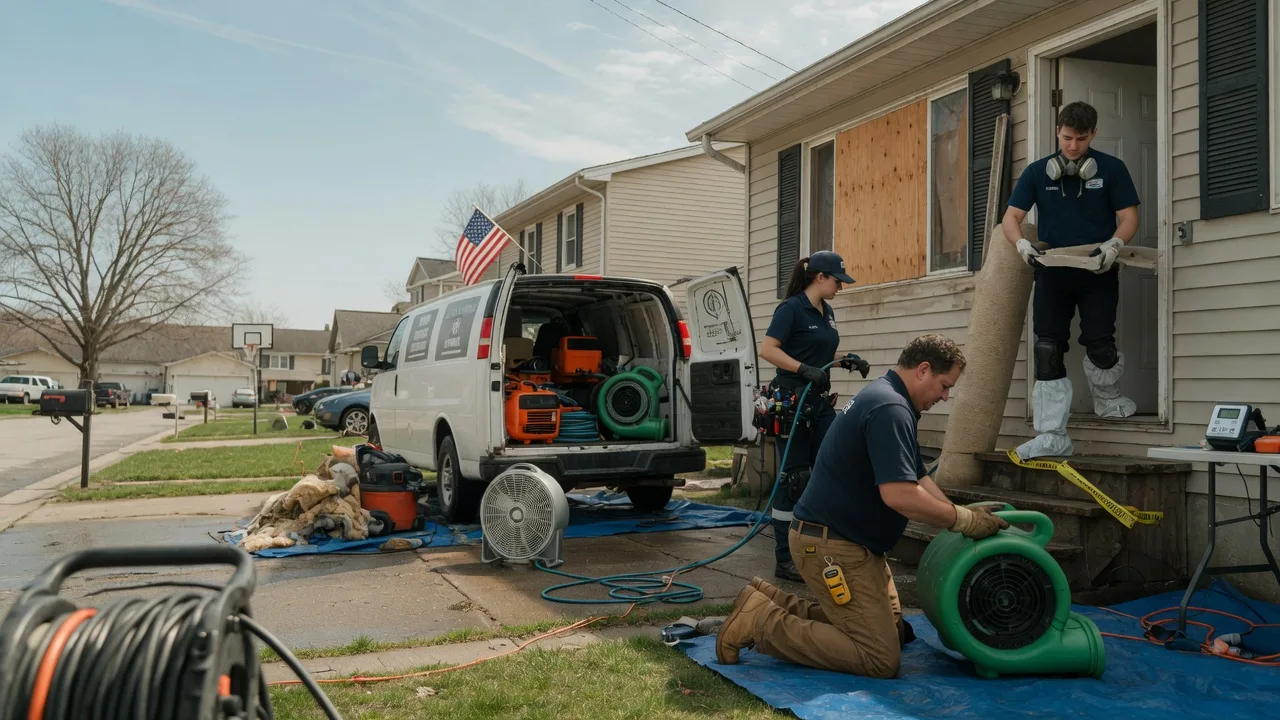 Water Damage Restoration in Williamsburg, VA near me